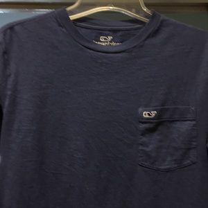 Long sleeve pocket t